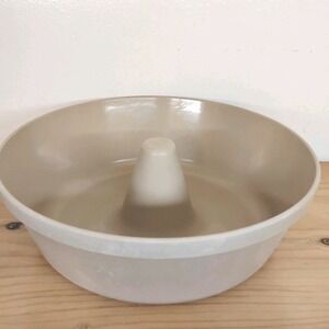 Vintage Anchor Hocking Microware‎ Microwave Bundt Cake Ring Pan 9" PM459-TI 484